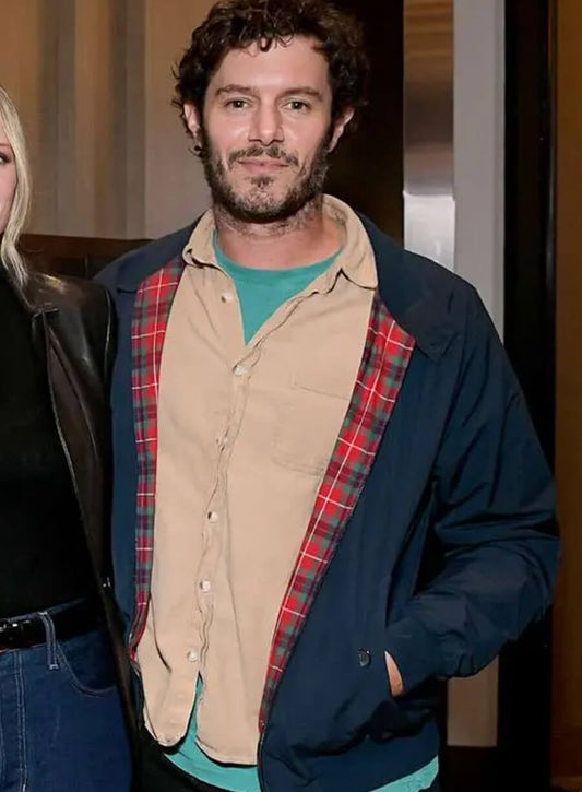 Adam Brody Nobody Wants This Blue Jacket