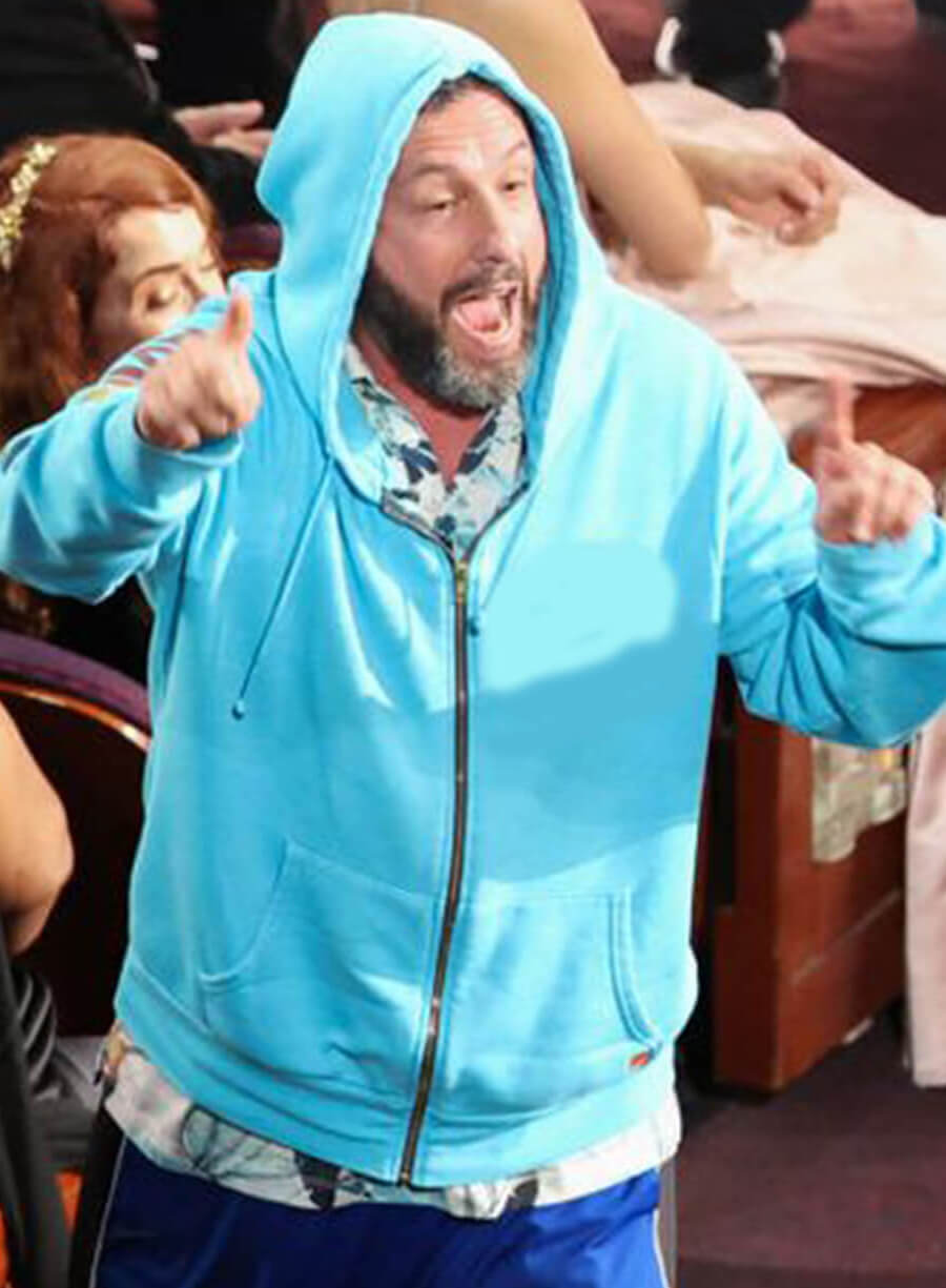 Adam Sandler Oscars Red Carpet 2025 Zip-Up Hoodie