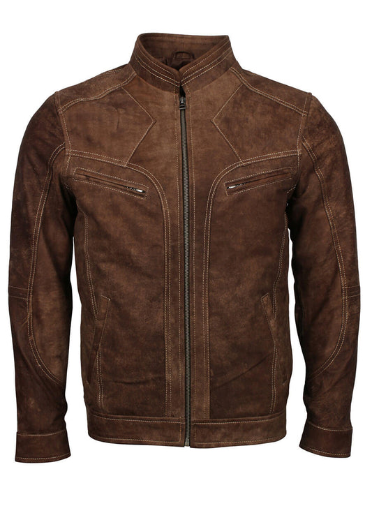 Adonis Men Fashion Leather Jacket