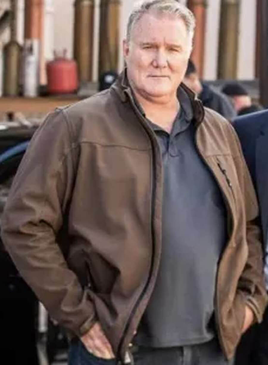 Agent Phil Kaminski S.W.A.T. S05 Brown Jacket