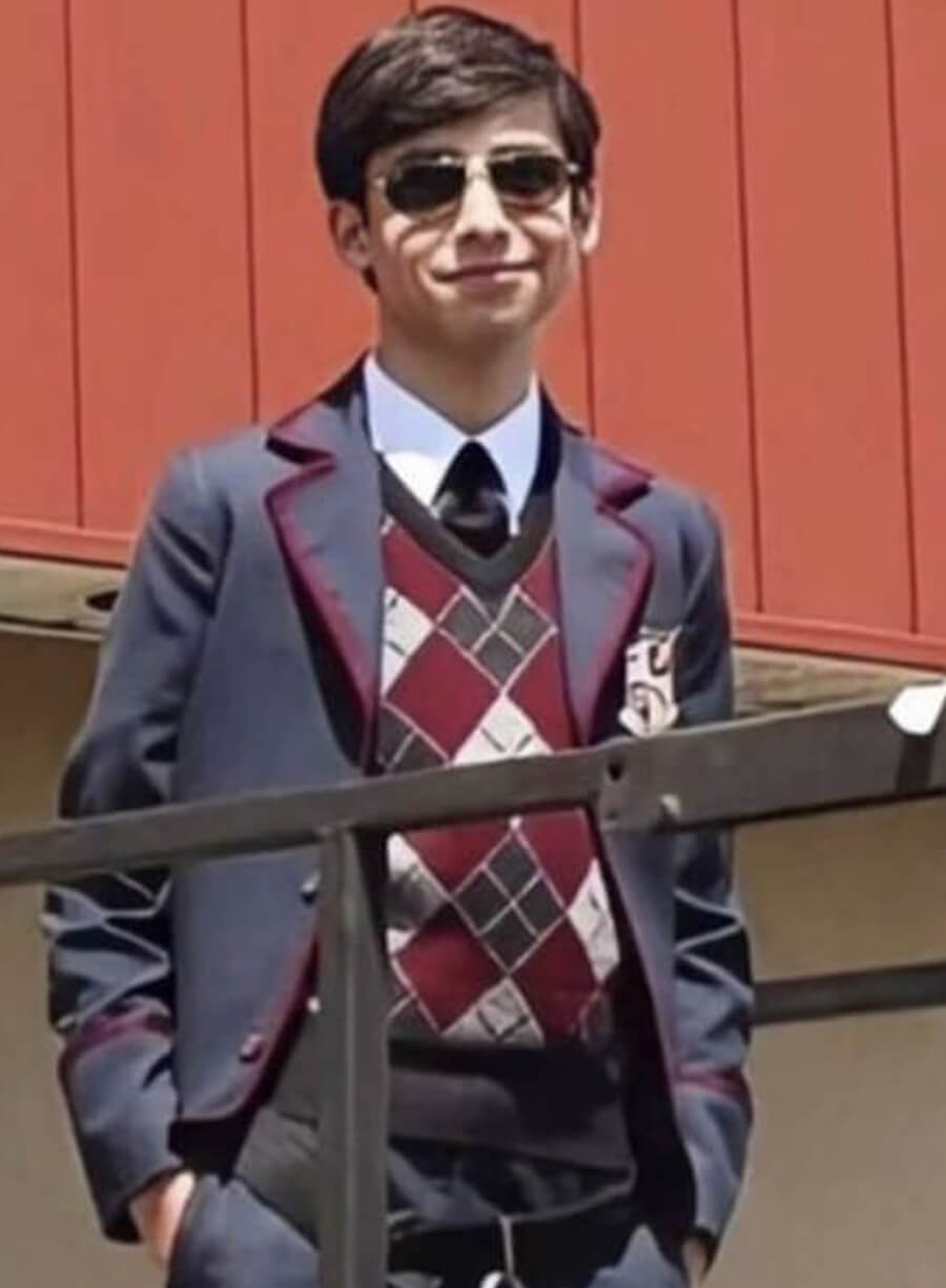 Aidan Gallagher The Umbrella Academy Uniform Blazer 