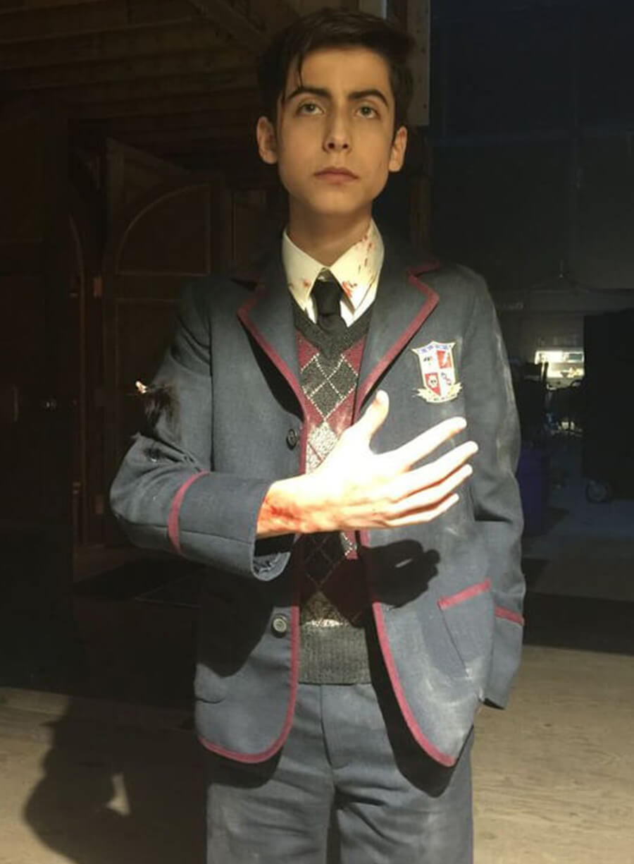 Aidan Gallagher The Umbrella Academy Uniform Blazer 
