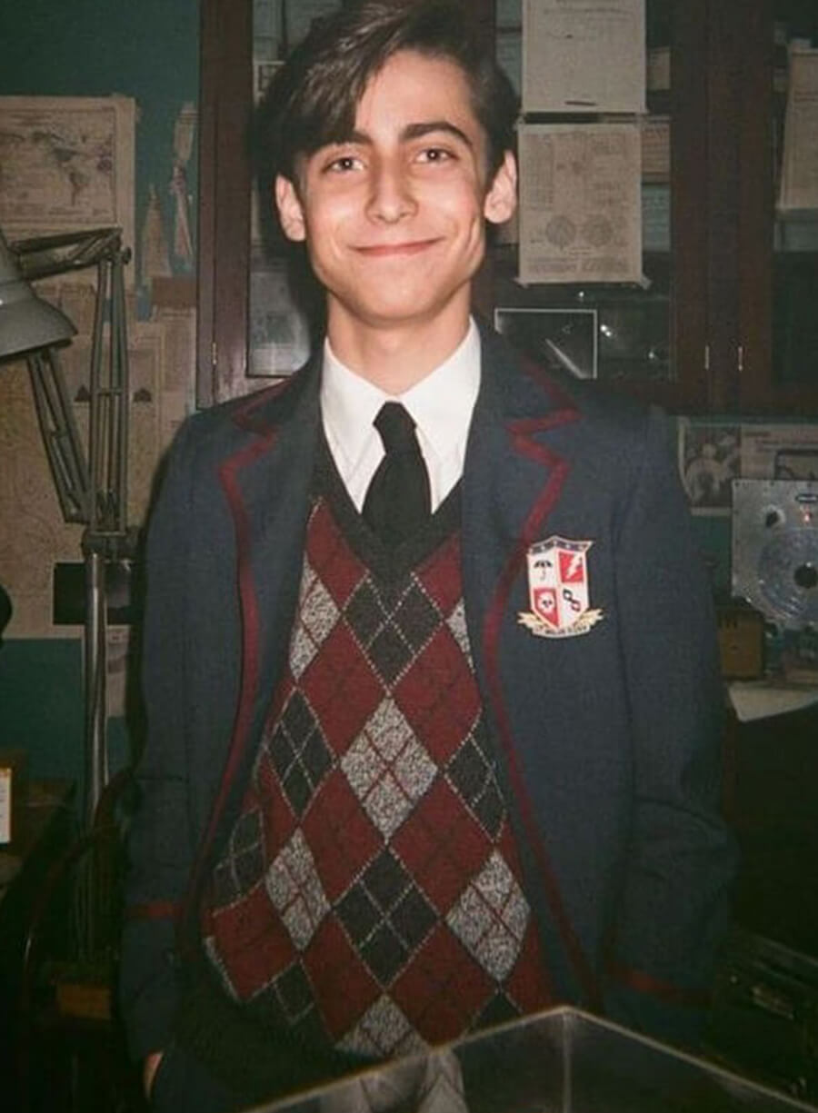 Aidan Gallagher The Umbrella Academy Uniform Blazer 