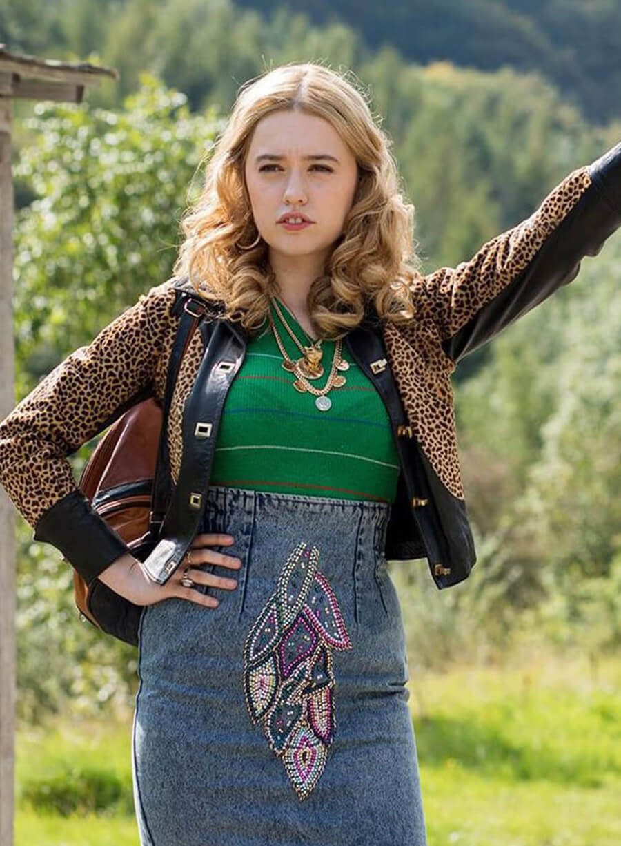 Aimee Lou Wood Sex Education S02 Jacket