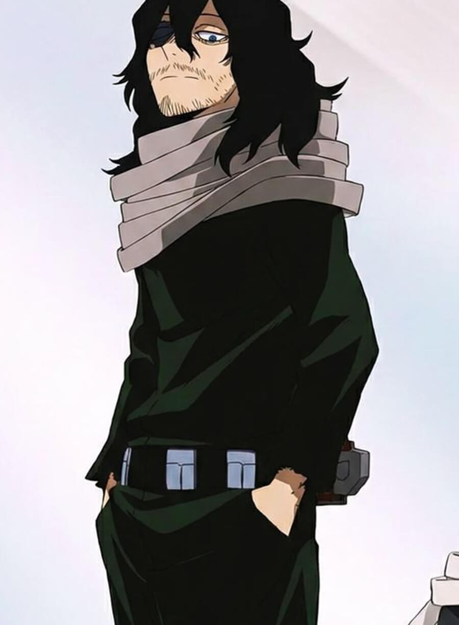 Aizawa Shouta My Hero Academia Black Jacket