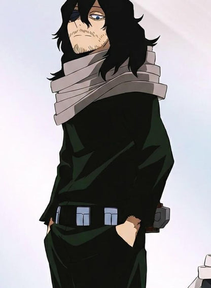 Aizawa Shouta My Hero Academia Black Jacket
