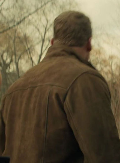 Alan Ritchson Reacher S03 Suede Leather Jacket