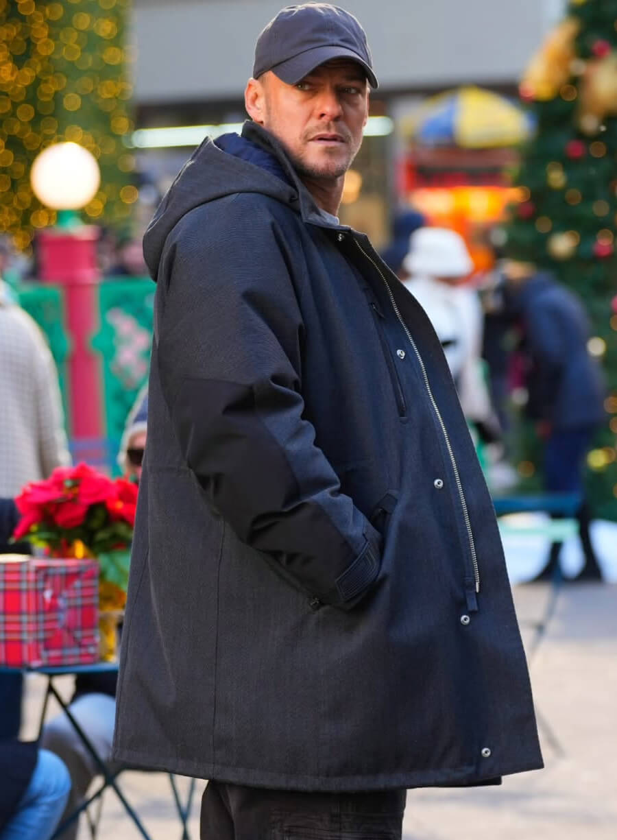 Alan Ritchson The Man with the Bag Black Jacket