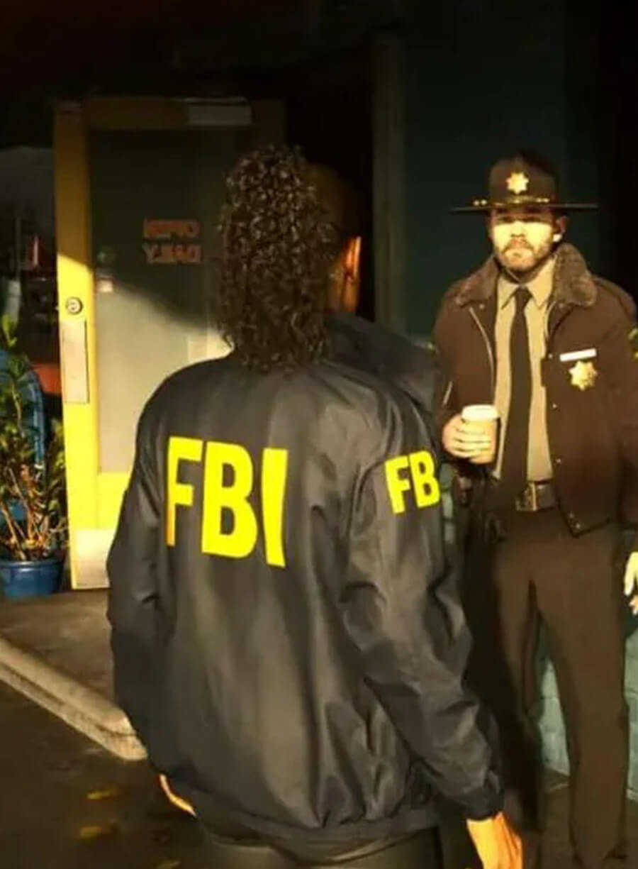 Alan Wake 2 Saga Anderson FBI Blue Jacket