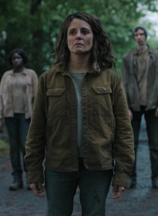 Alanna Ubach The Last of Us S02 Brown Jacket 
