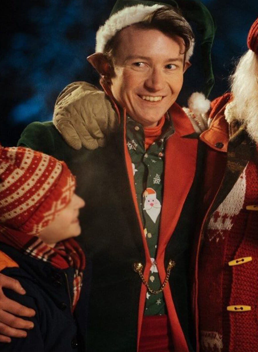 Albert Elf David and the Elves Green Blazer