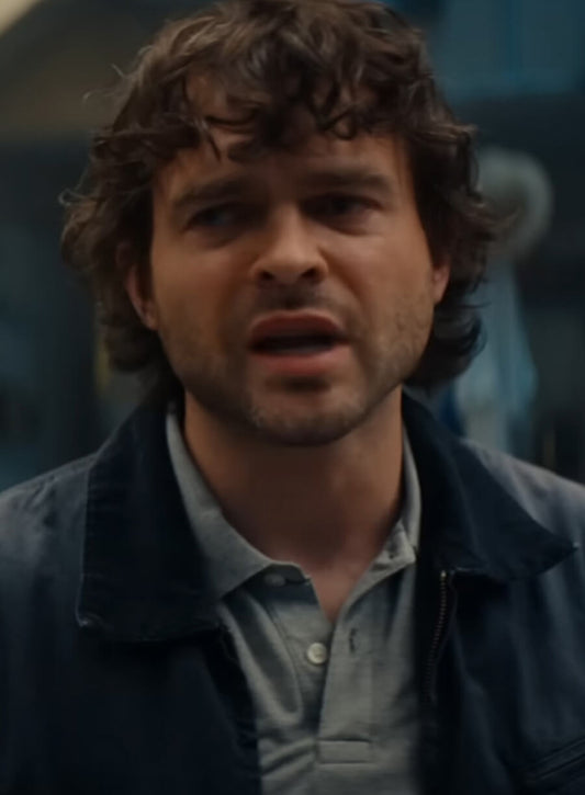 Alden Ehrenreich Ironheart 2025 Blue Jacket