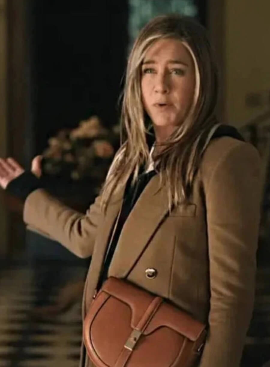 Alex Levy The Morning Show S02 Brown Coat