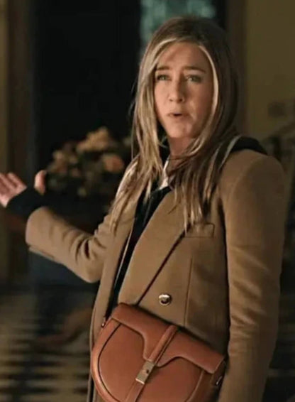 Alex Levy The Morning Show S02 Brown Coat
