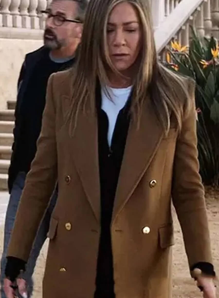 Alex Levy The Morning Show S02 Brown Coat