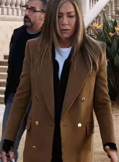 Alex Levy The Morning Show S02 Brown Coat