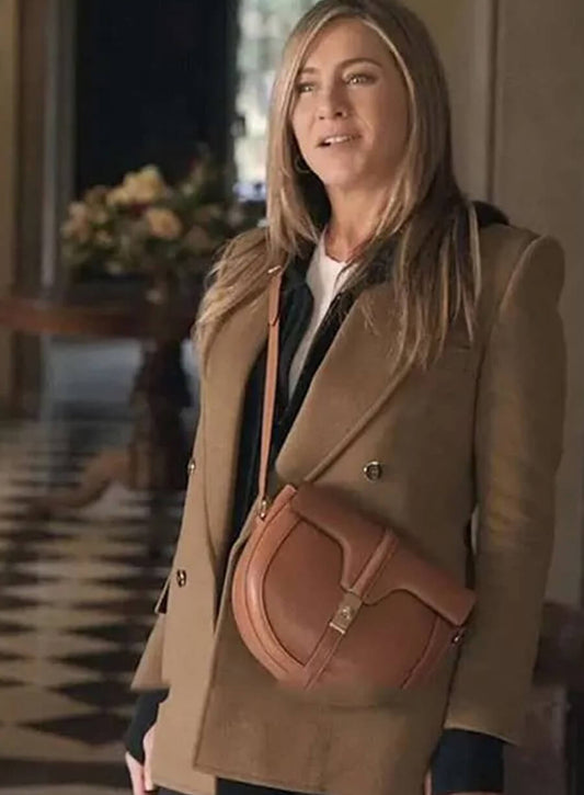 Alex Levy The Morning Show S02 Brown Coat