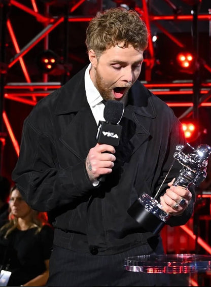 Alex Warren MTV VMAs Black Jacket