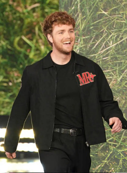 Alex Warren The Jennifer Hudson Show Black Jacket