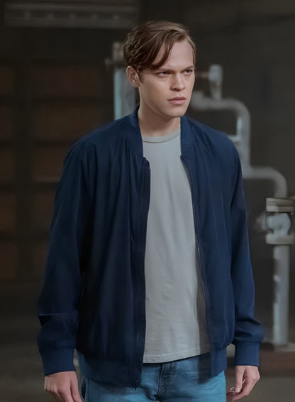  Alexander Calvert Supernatural Jack Blue Jacket