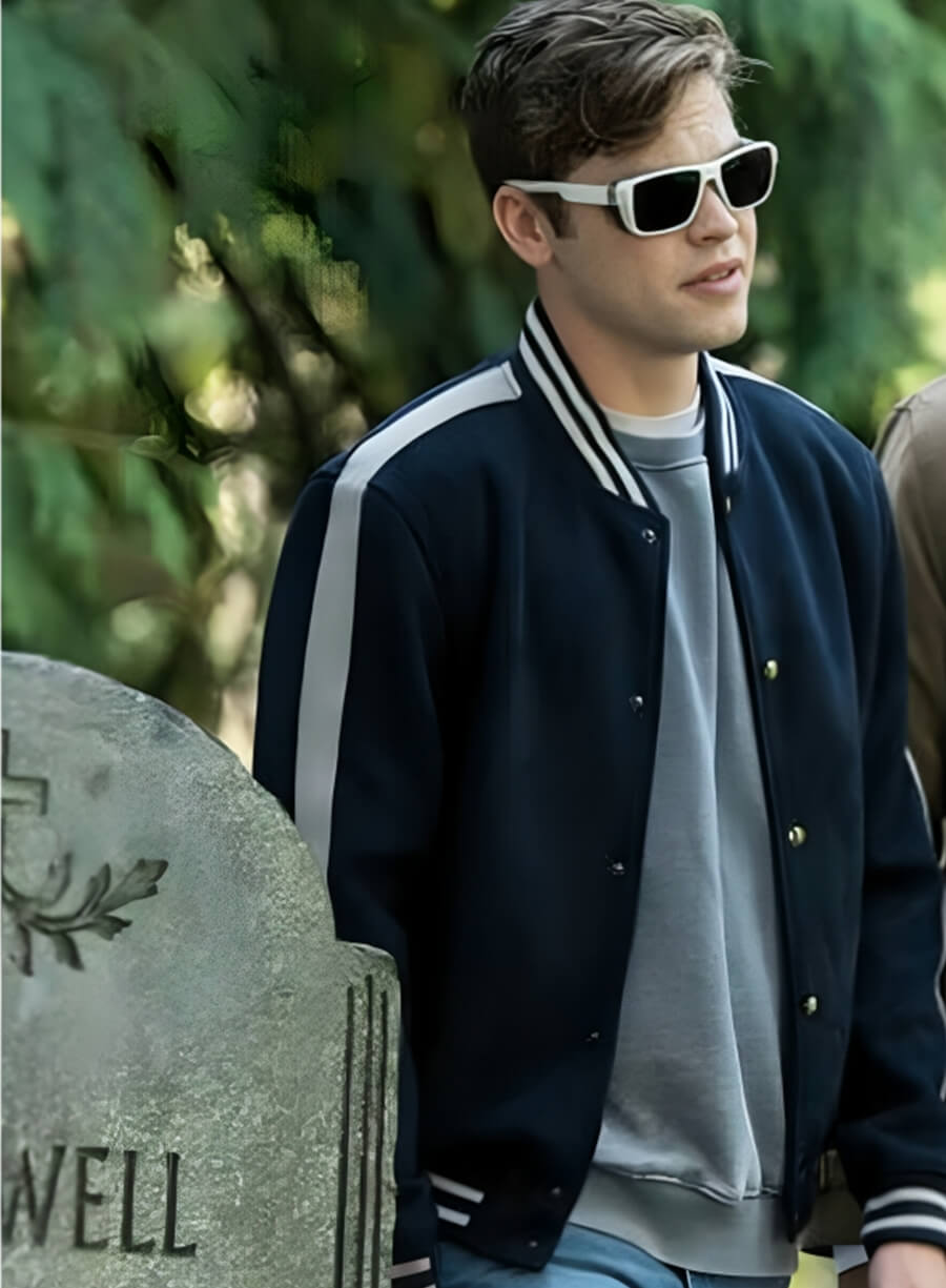 Alexander Calvert Supernatural Jack Varsity Jacket