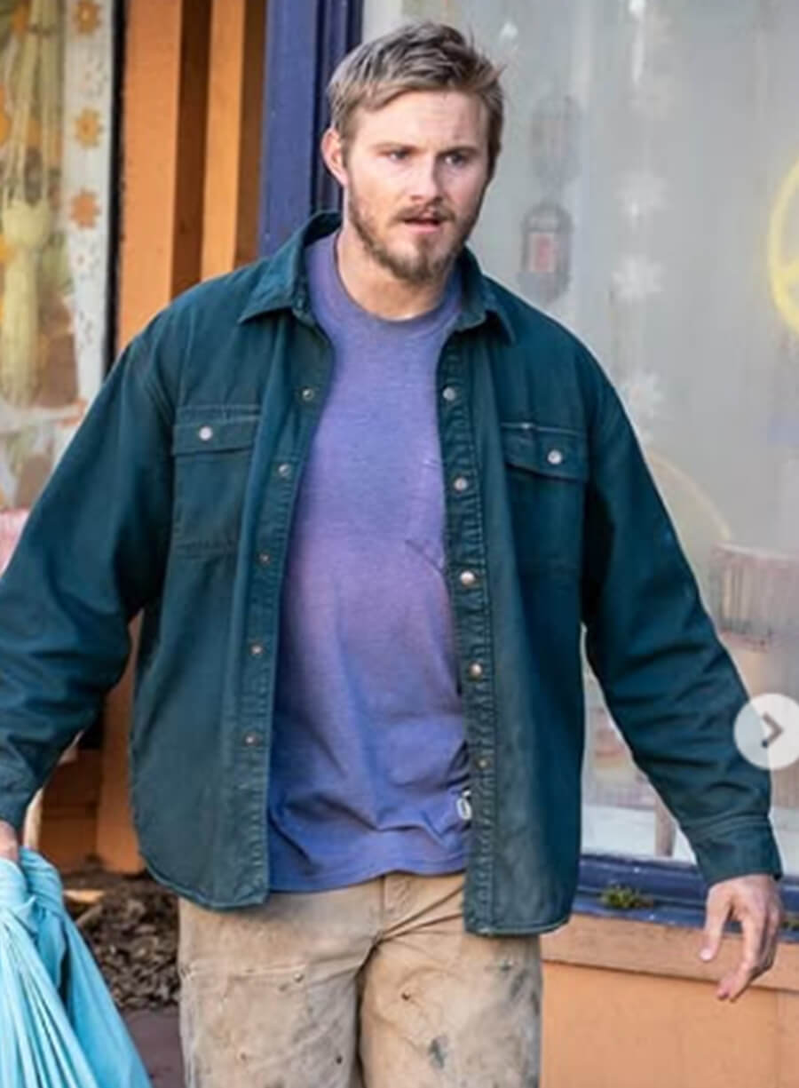 Alexander Ludwig Earth Abides Blue jacket