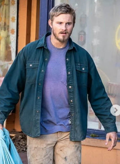 Alexander Ludwig Earth Abides Blue jacket
