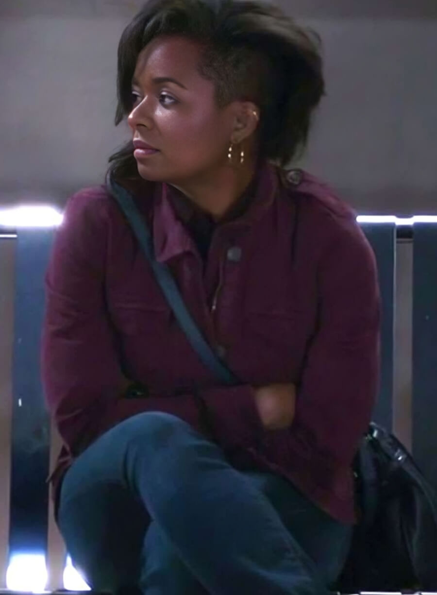 Alexis Floyd Grey’s Anatomy S21 Maroon Jacket 