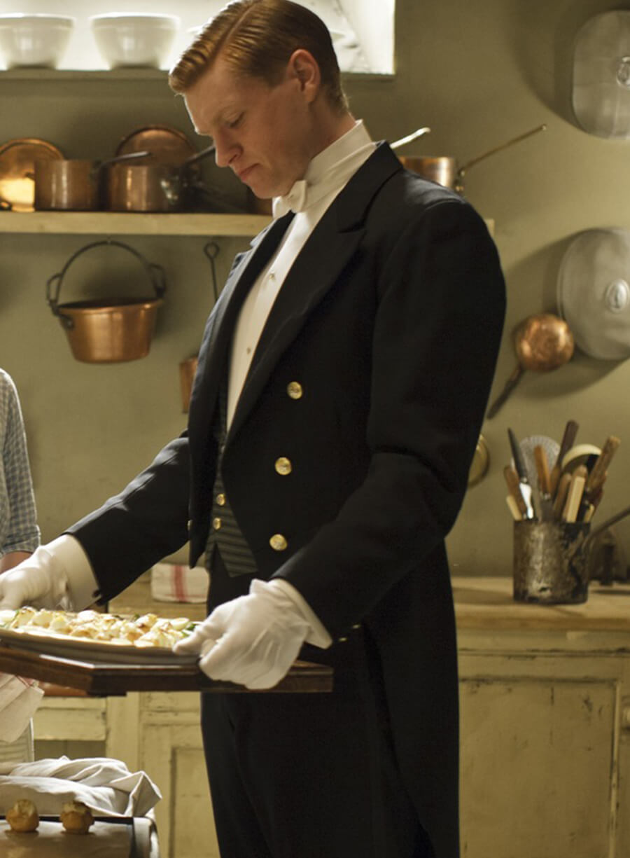 Alfred Nugent Downton Abbey Black Tailcoat