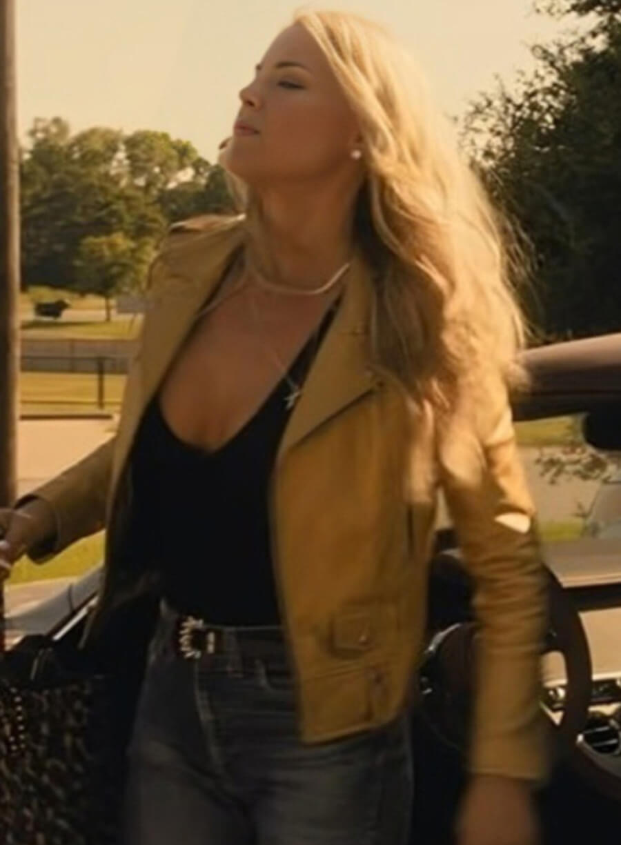 Ali Larter Landman Leather Jacket