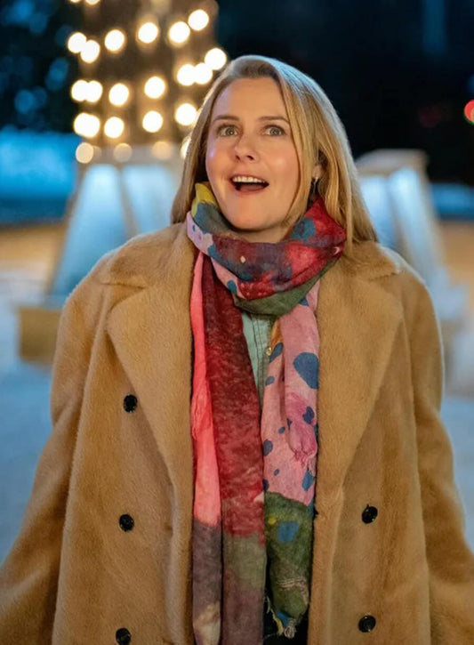 Alice Sliverstone A Merry Little Ex-Mas Brown Fur Coat