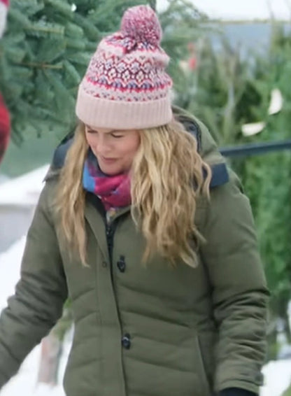 Alicia Silverstone A Merry Little Ex-Mas Green Jacket