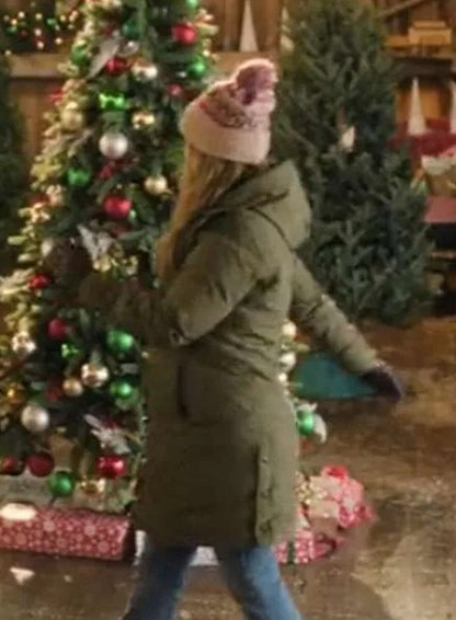 Alicia Silverstone A Merry Little Ex-Mas Green Jacket