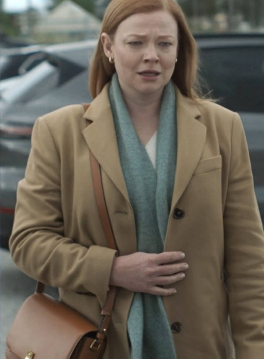 All Her Fault 2025 Sarah Snook Wool Coat