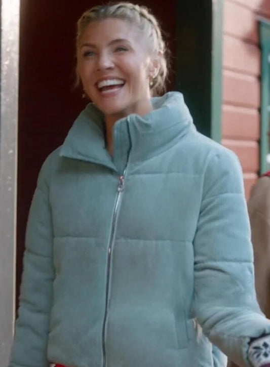 Amanda Kloots Fit For Chrismtas Jacket