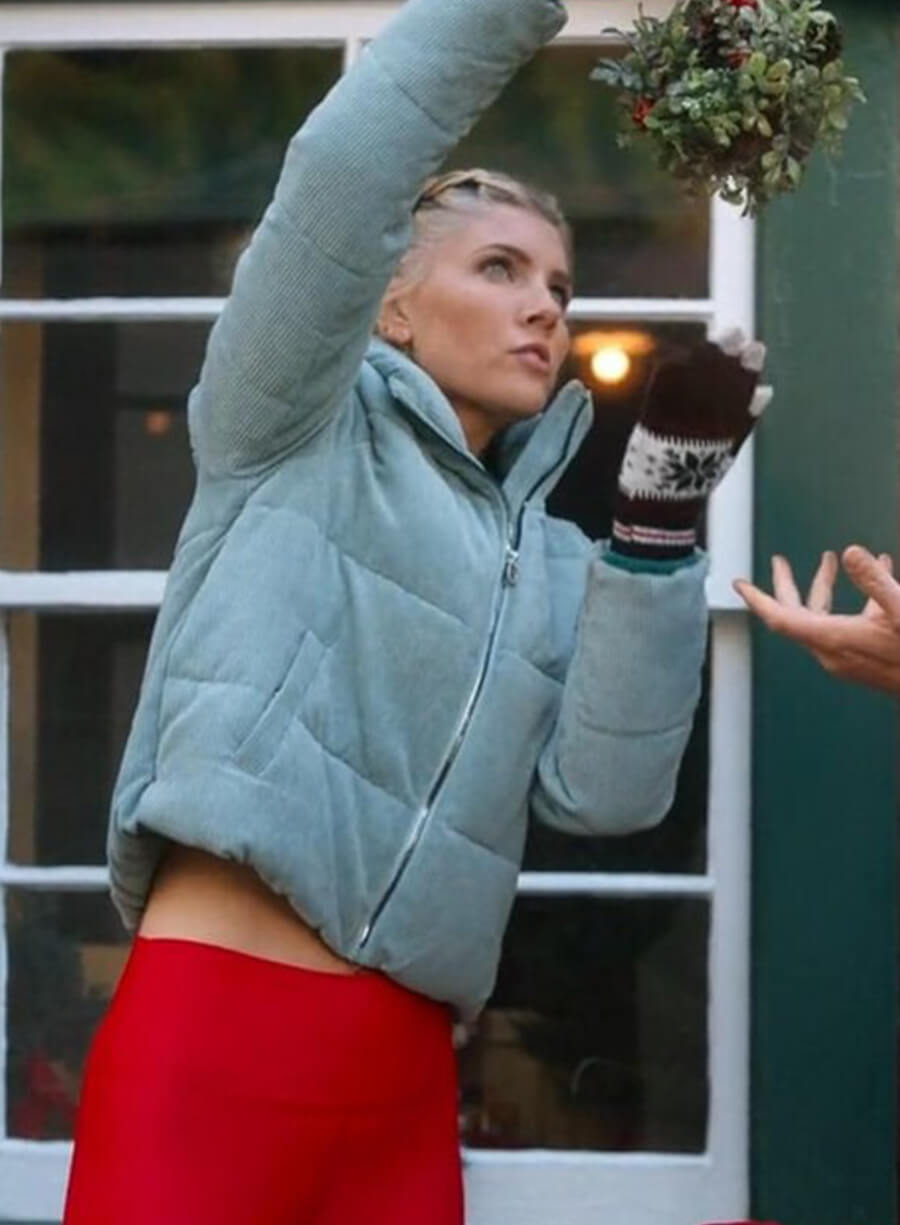 Amanda Kloots Fit For Chrismtas Jacket