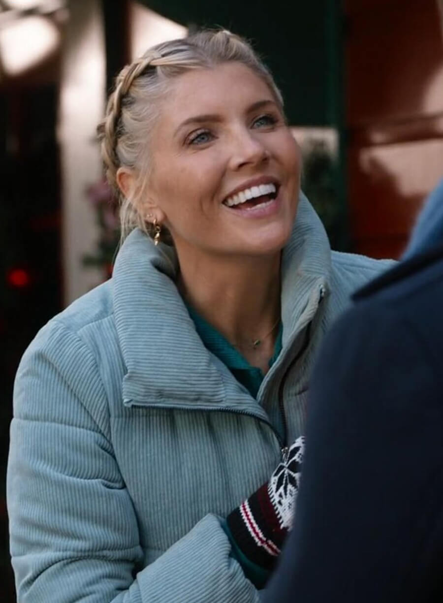 Amanda Kloots Fit For Chrismtas Jacket