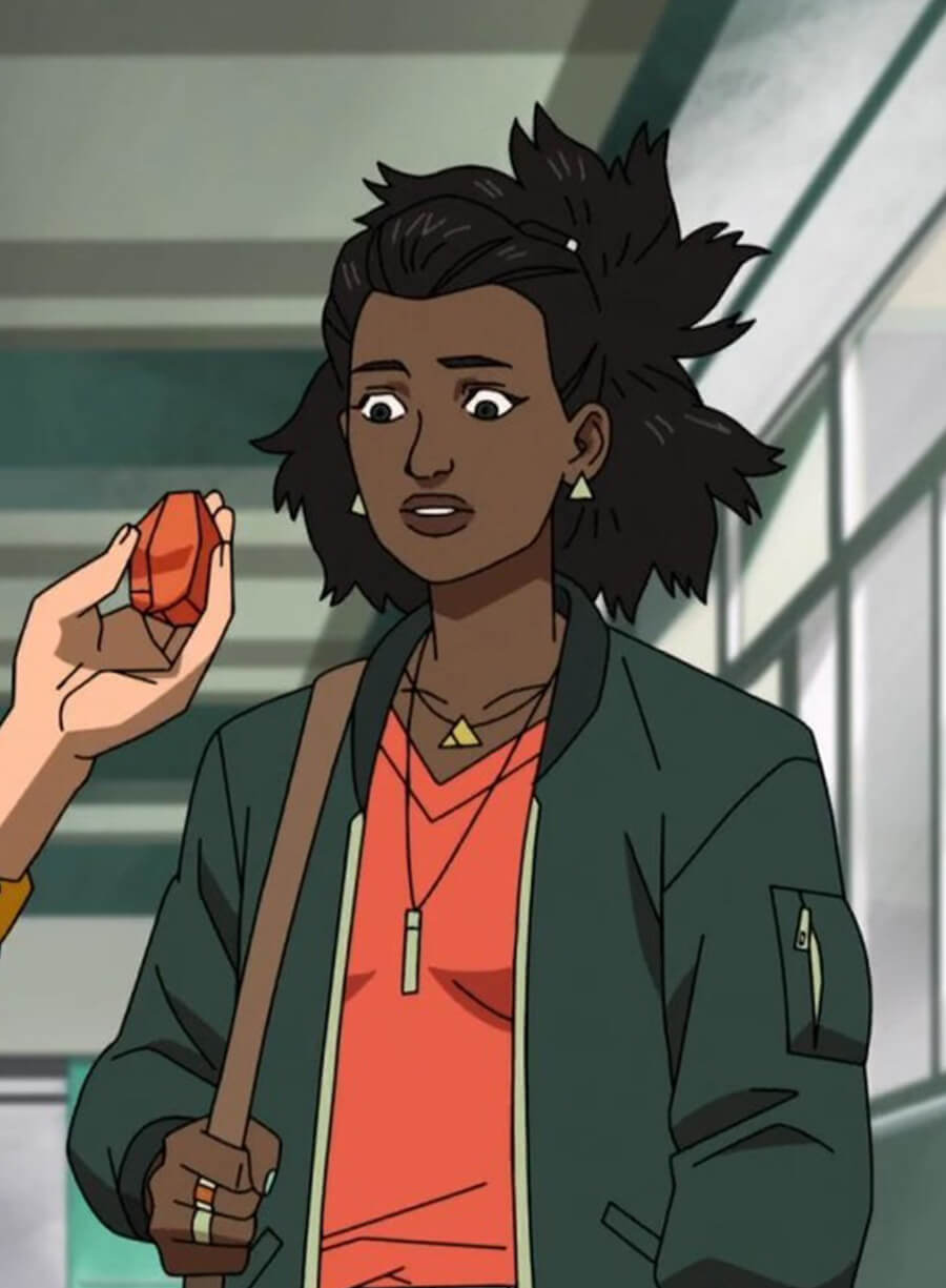 Amber Bennett Invincible Green Bomber Jacket