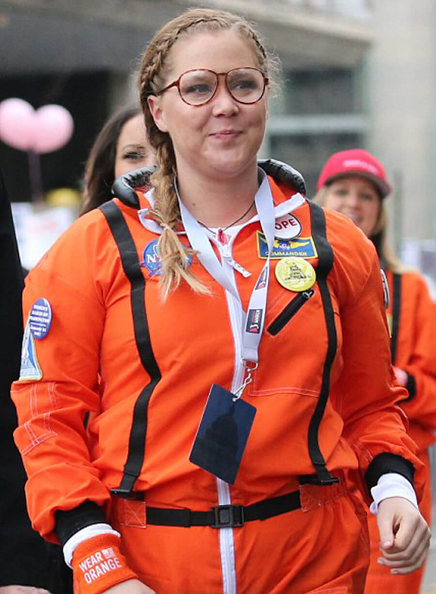 Amy Schumer Women's March Leather Jacket