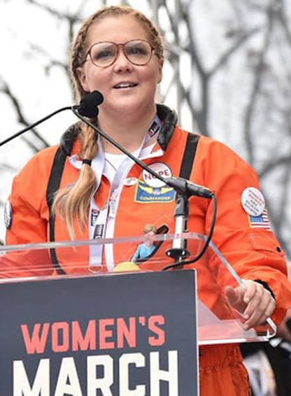 Amy Schumer Women's March Leather Jacket