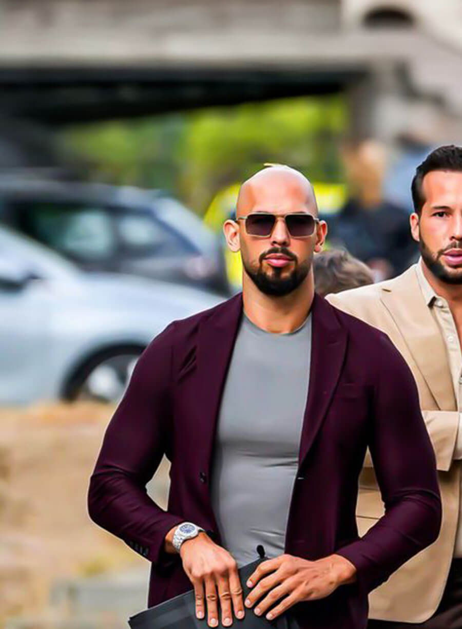 Andrew Tate Maroon Blazer