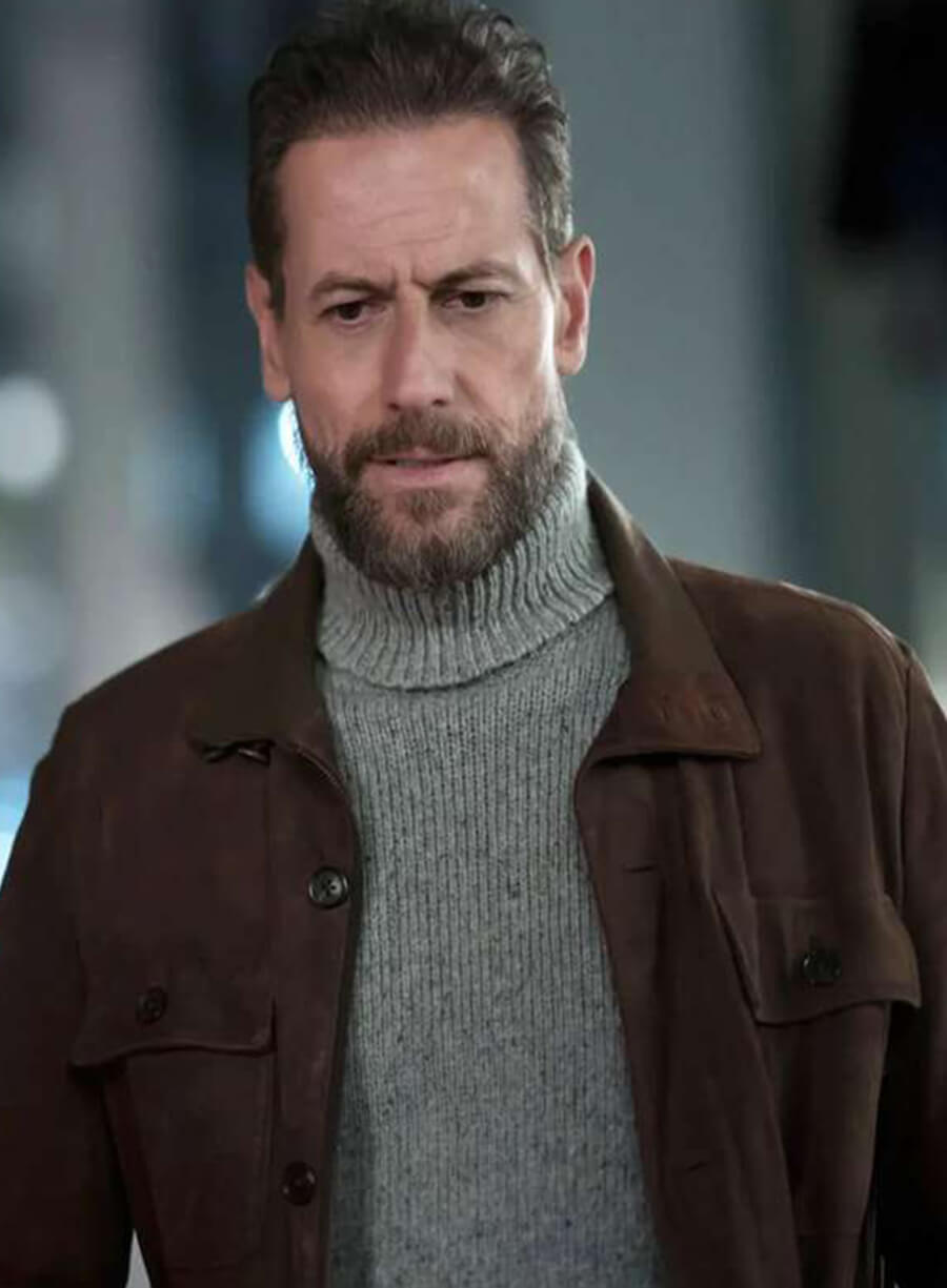 Angus Doyle Elsbeth S02 Brown leather Jacket