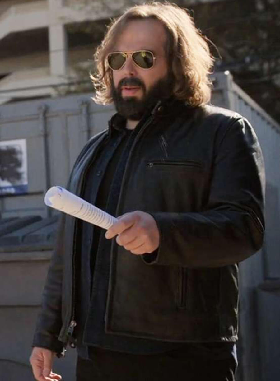 Angus Sampson The Lincoln Lawyer S02 Leather Jacket