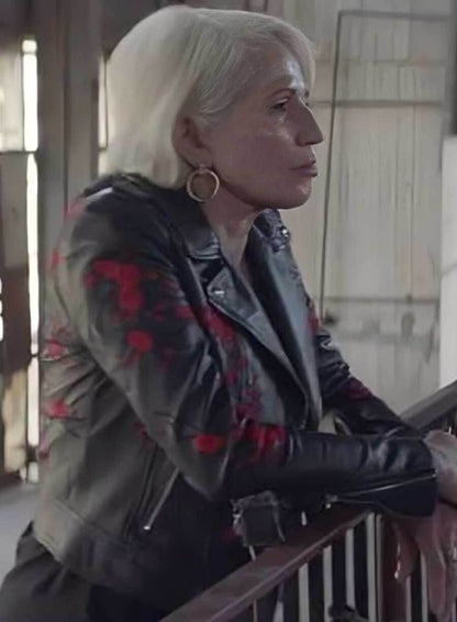 Animal Kingdom Janine Cody S03 Black Leather Jacket