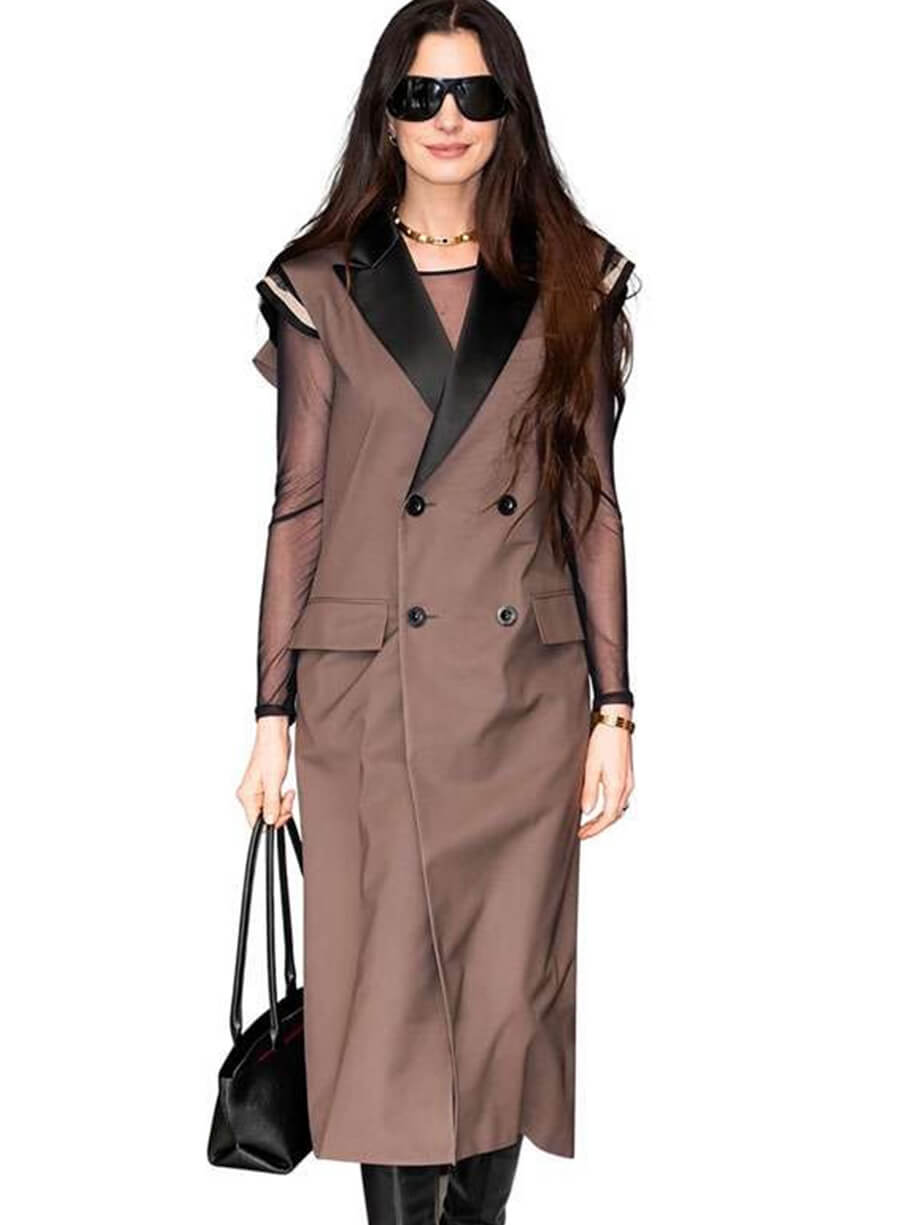  Anne Hathaway The Devil Wears Prada 2 Coat