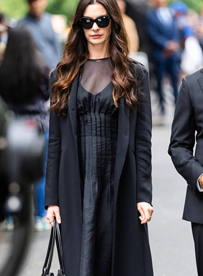 Anne Hathaway The Devil Wears Prada 2 Coat