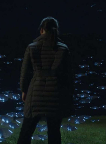 Annie Chang Peacemaker Grey Puffer Jacket
