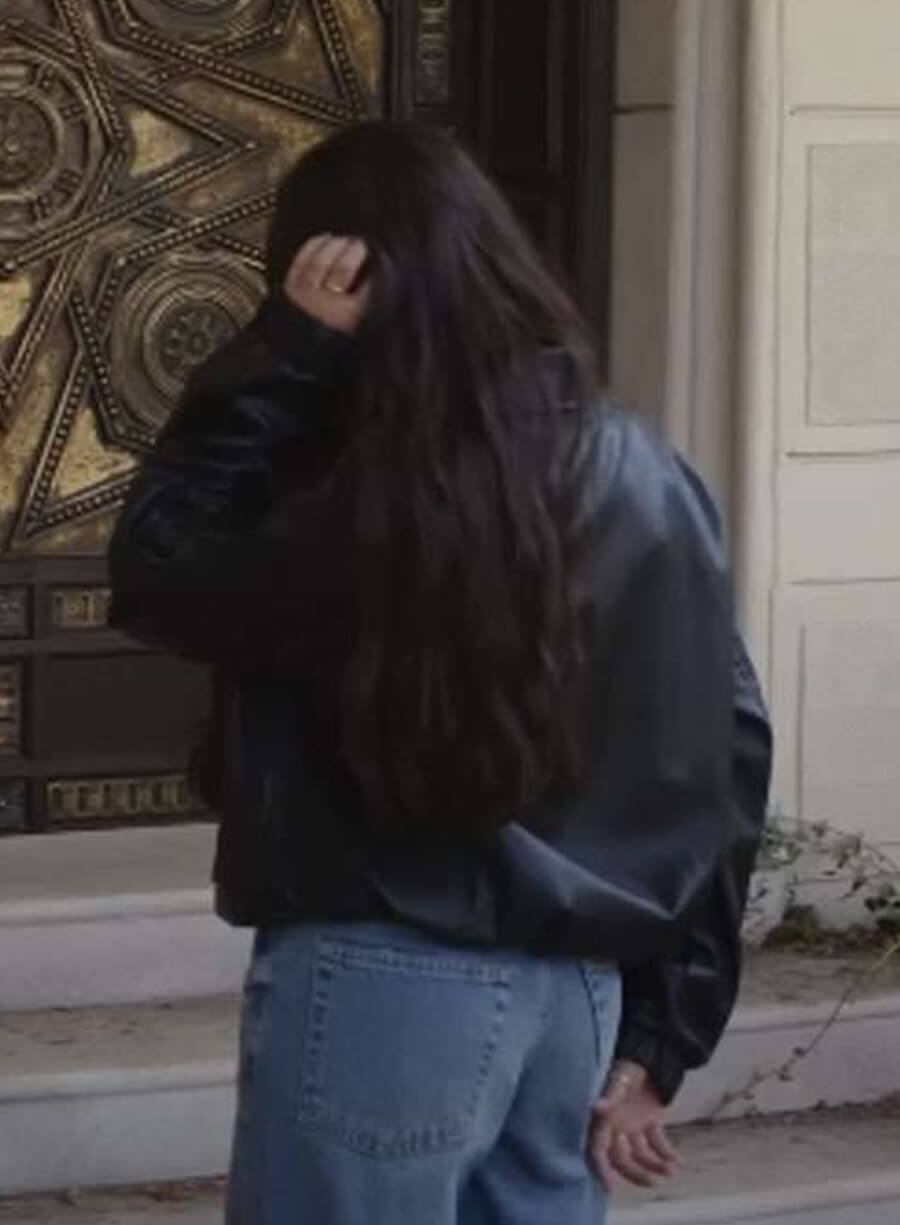 Ariana Greenblatt Now You See Me 3 Black Leather Jacket