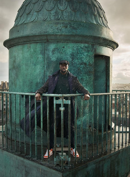 Assane Diop Lupin S03 Trench Coat