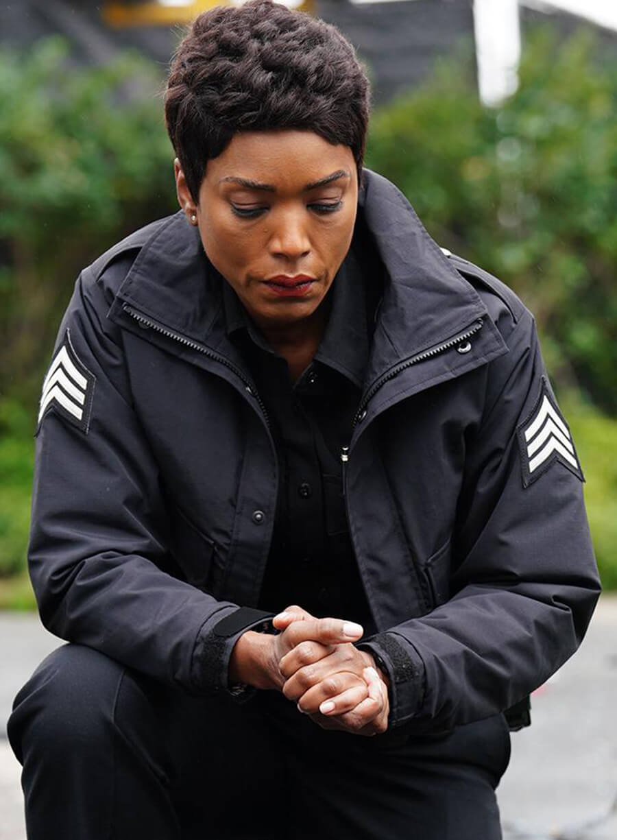 Athena Grant 9-1-1 Black Jacket